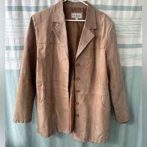 Vintage suede jacket (concepts by Caren)